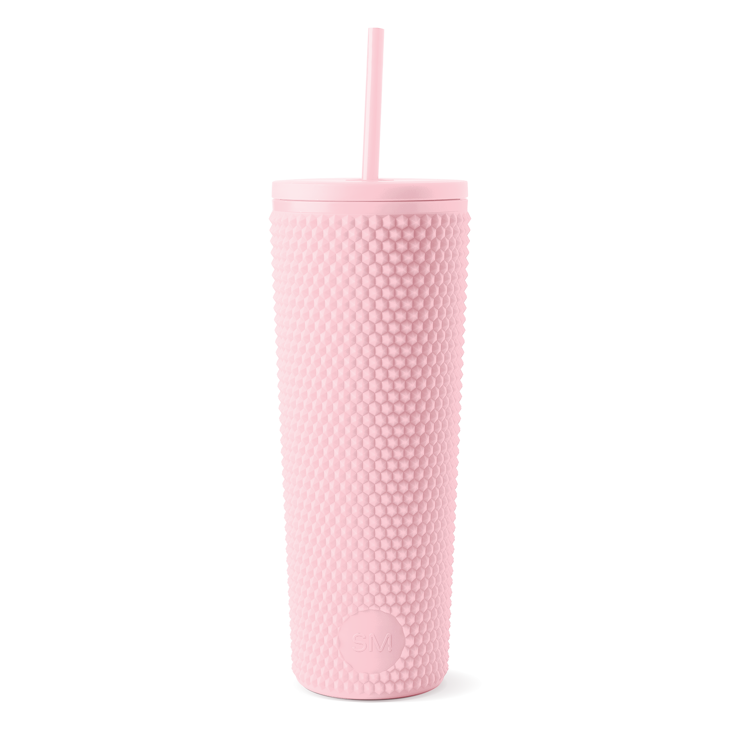 Textured Plastic Classic Tumbler with Straw Lid