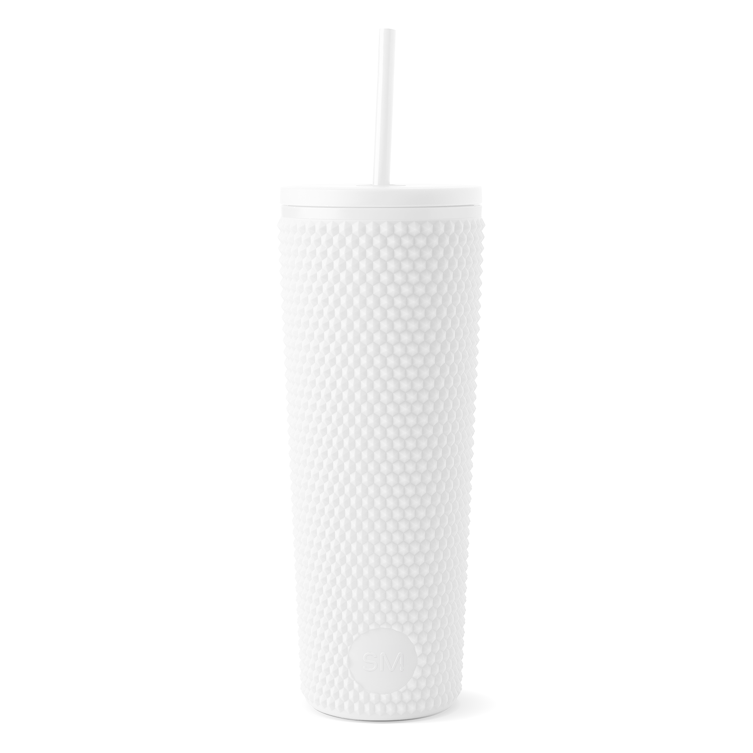 Textured Plastic Classic Tumbler with Straw Lid