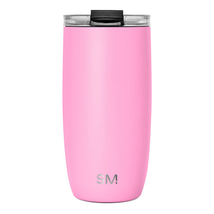 Voyager Tumbler with Clear Flip Lid & Straw