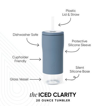 Iced Clarity Cup - 20oz