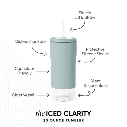 Iced Clarity Cup - 20oz