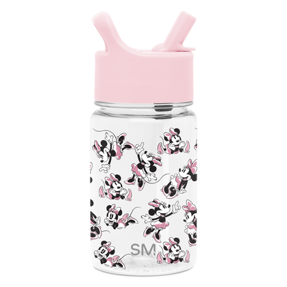 Summit Kids Plastic Water Bottle with Straw Lid