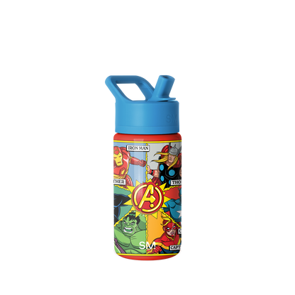 Summit Kids Water Bottle with Straw Lid
