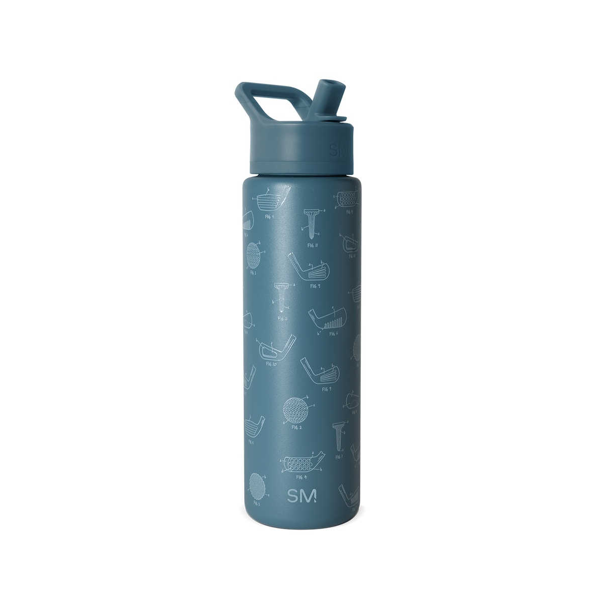 Summit Water Bottle with Straw Lid