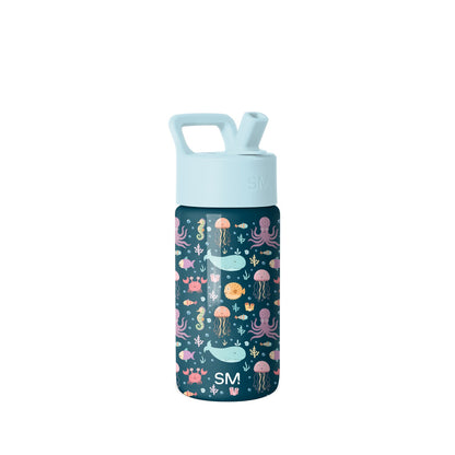 Summit Kids Water Bottle with Straw Lid