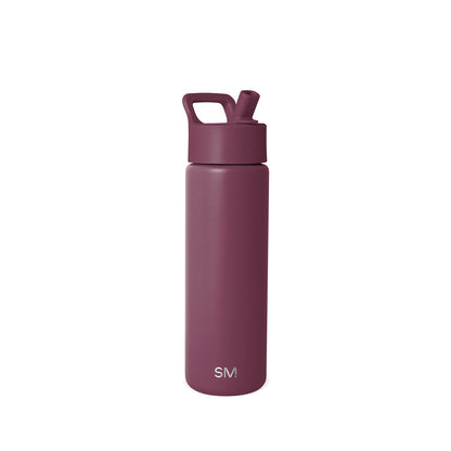 Summit Water Bottle with Straw Lid