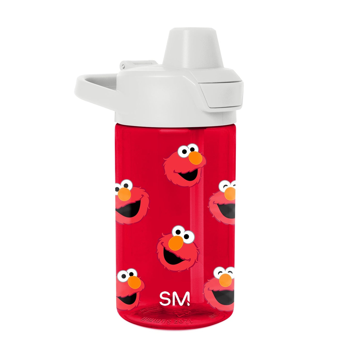 Summit Kids Plastic Water Bottle with Simple Flip Straw Lid