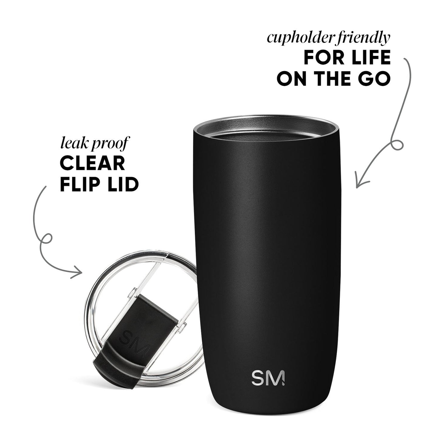 NFL Voyager Tumbler with Clear Flip Lid & Straw
